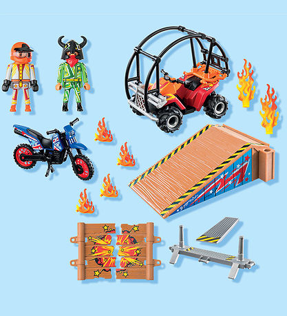 Playmobil Action Heroes - Stunt Show - 71808 - 44 Dele