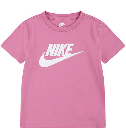 Nike Shortssæt - T-shirt/Shorts - Magic Flamingo
