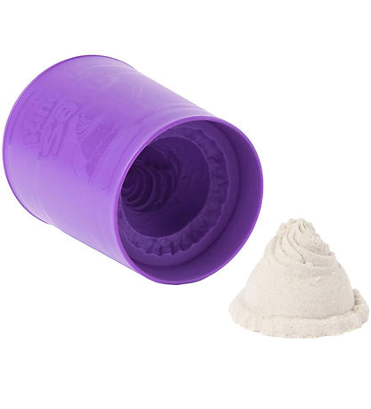 Kinetic Sand Sandsæt - 113 gram - Ice Cream Tub - Hvid