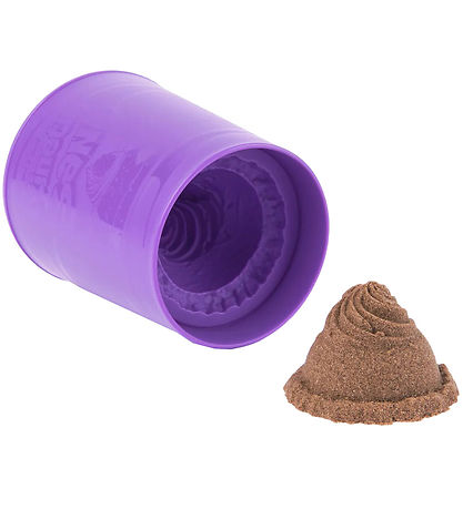 Kinetic Sand Sandsæt - 113 gram - Ice Cream Tub - Brun