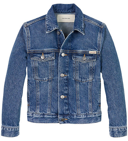 Calvin Klein Denimjakke - Bright Mid Blue