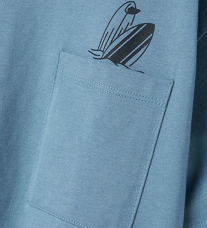 Name it T-shirt - NkmVilian - Spring Lake/Surfboard