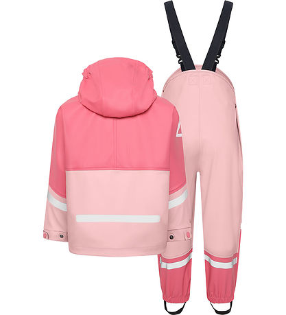 Didriksons Regntøj m. Seler - Waterman - Soft Pink