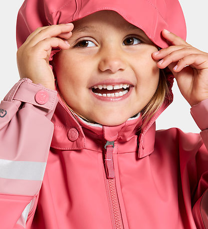 Didriksons Regntøj m. Seler - Waterman - Soft Pink