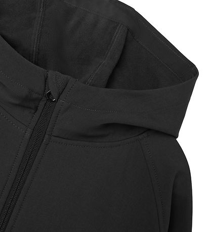 LMTD Softshelljakke m. Fleece - NlmAlfa08 - Pirate Black