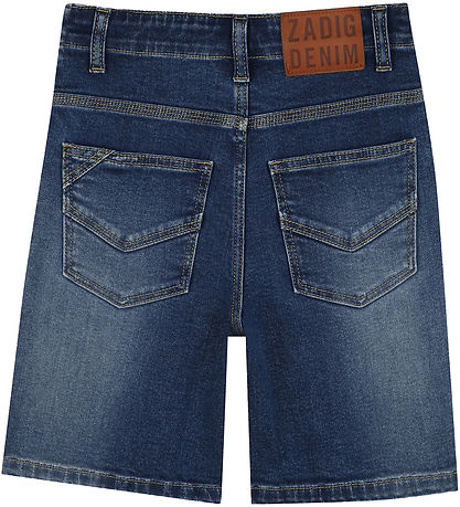 Zadig & Voltaire Denimshorts - Bob - Brossage/Stone Pousse