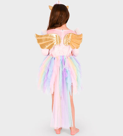 Den Goda Fen Udklædning - Dress Unicorn m. Diadem