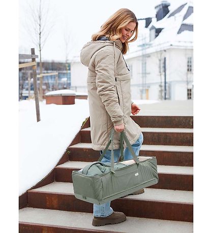Voksi Babylift - Carry Me - Meadow Green Cream
