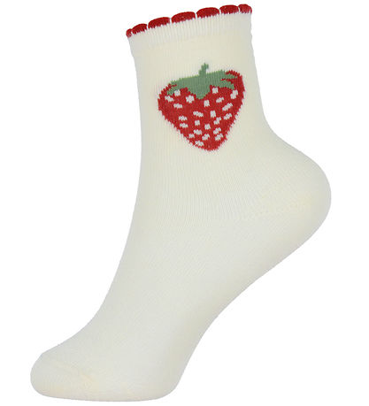 Flöss Strømper - 2-pak - Strawberry