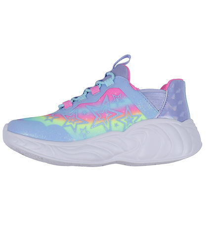 Skechers Sko m. Lys - Unicorn Dreams - Starry Lite - Lavender
