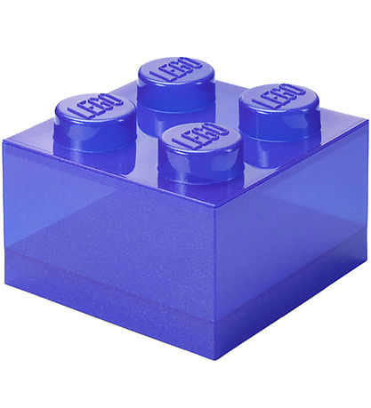 LEGO® Storage Opbevaringsboks - 4 Knopper - Glitter Violet