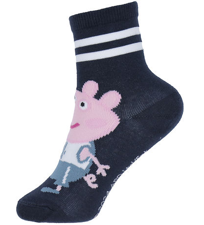 Name It Strømper - 2-pak - NmmMarcelo Peppa - Dark Sapphire