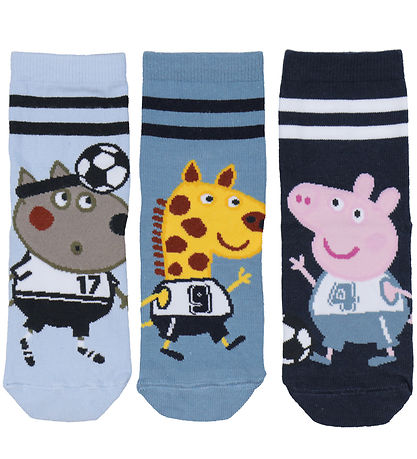 Name It Strømper - 2-pak - NmmMarcelo Peppa - Dark Sapphire
