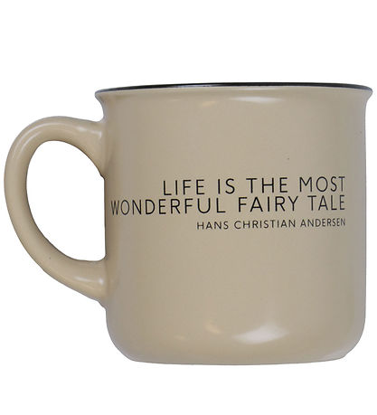 H.C. Andersen Kop - Life is - 350ml - Gul
