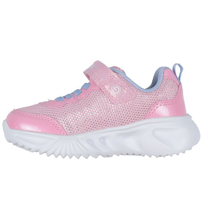 Geox Blinkesko - J Assister - Pink/Lt Sky