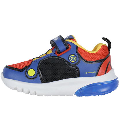 Geox Blinkesko - J Ciberdron - Super Mario - Royal/Red
