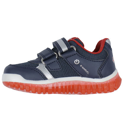 Geox Blinkesko - B Lightyloo - Marvel Spider-Man - Navy/Red