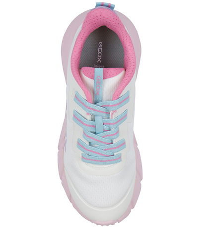 Geox Sko - J Flexyper Fast - Hvid/Pink