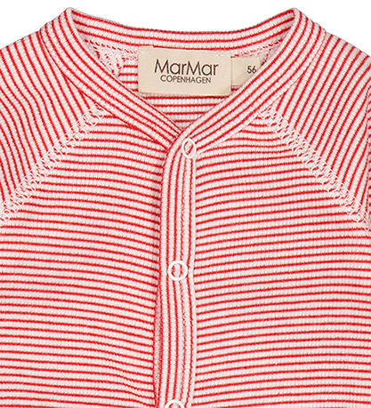 MarMar Body l/æ - Rib - Modal - Bruno - Red Stripe