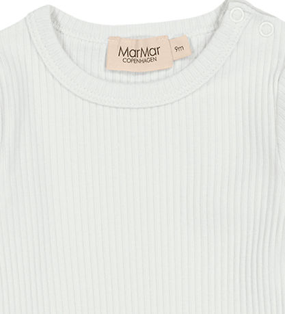 MarMar Body l/æ - Rib - Modal - Plain - Mint Chalk