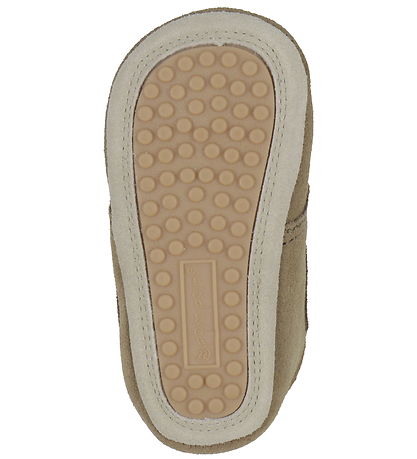 Pom Pom Skindfutter - Beginners Velcro Season - Khaki Suede