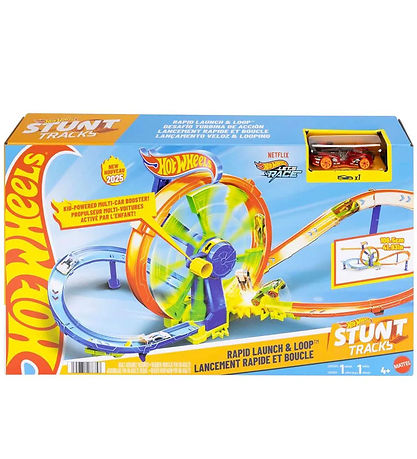 Hot Wheels Racerbane - Action Rapid Launch & Loop