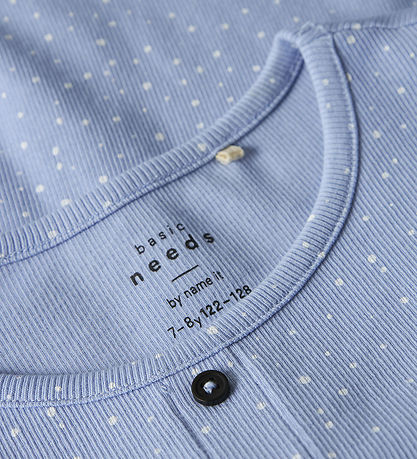 Name It T-shirt - Rib - NkfVemia - Serenity/Dots