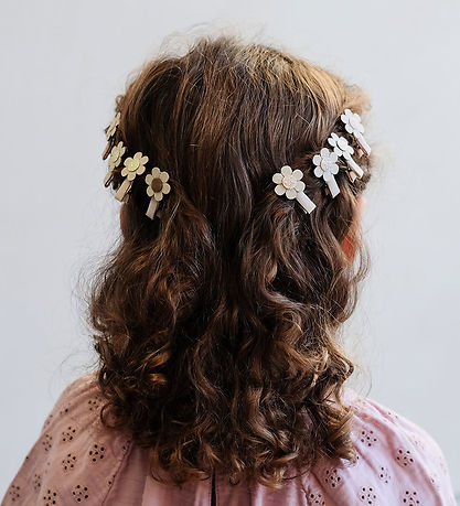 Mimi & Lula Hårclips - 8-pak - 3 cm - Daisy Spring Magic