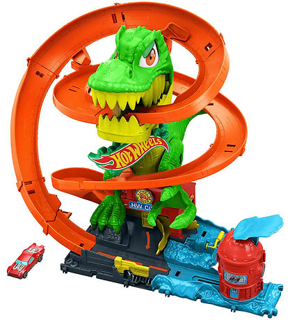 Hot Wheels Racerbane - City T-Rex Fire Station