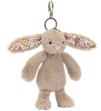 Jellycat Nøglering - 18x5 cm - Blossom Beige Bunny 'Petal'