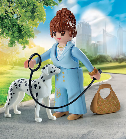 Playmobil MyLife - Manager med Dalmatiner - 71736 - 8 Dele