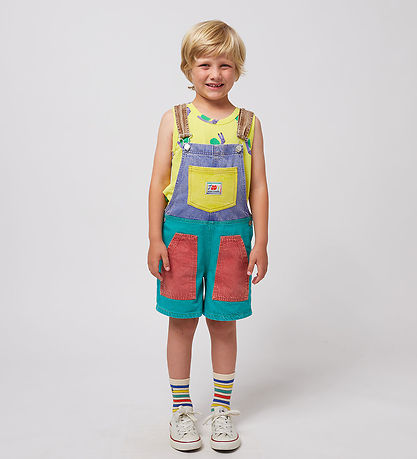 Bobo Choses Smækbukser - Smiling Color Block - Multicolor