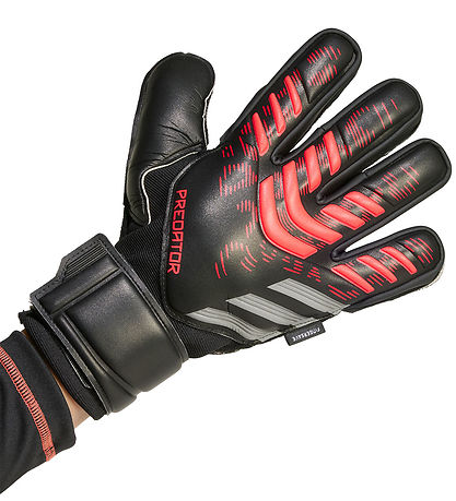 adidas Performance Målmandshandsker - Predator - Sort/Lucid Red