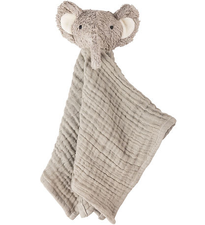 Sebra Nusseklud - Musselin - Elefant - Grå