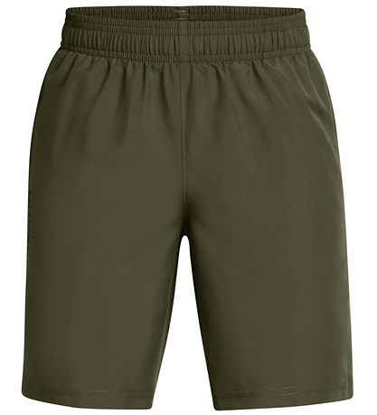 Under Armour Shorts - Tech Woven Wordmark - Marine Green