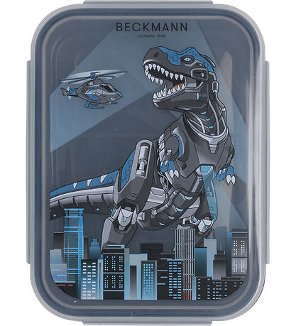 Beckmann Madkasse - Tech Rex - Sort