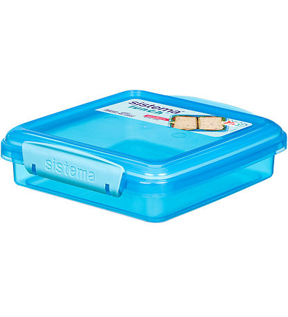 Sistema Madkasse - Sandwich Box - 450ml - Blå