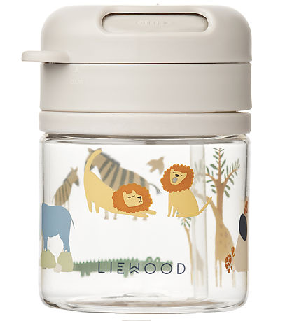 Liewood Kop m. Sugerør - Pavia - 280 ml - All Together/Sandy