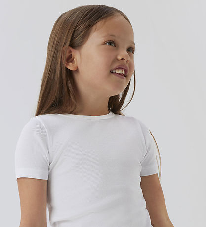 Name It T-shirt- Rib - Noos - NkfNakal - Bright White