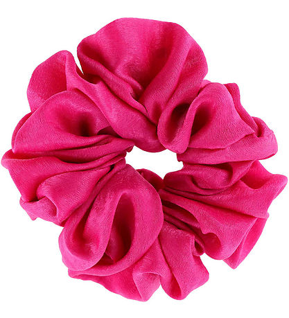By Stær Scrunchie - Isabella - 18 cm - Mørk Pink