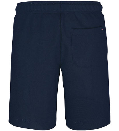Tommy Hilfiger Sweatshorts - Flag Hilfiger - Dark Night Navy