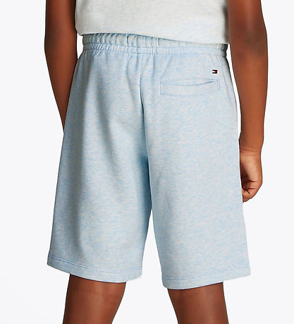 Tommy Hilfiger Sweatshorts - Varsity - Breezy Blue Heather
