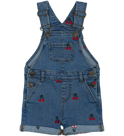 The New Siblings Smækbukser - TnstNayla - Light Blue Denim m. Ki