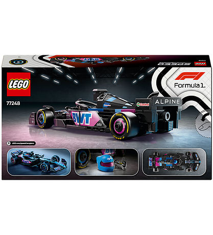 LEGO® Speed Champions - BWT Alpine F1® Team A524-racerbil 77248 