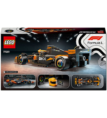 LEGO® Speed Champions - McLaren F1® Team MCL38-racerbil 77251 - 