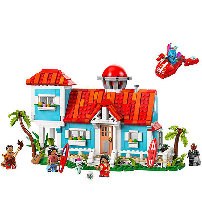 LEGO® Disney - Strandhuset fra Lilo og Stitch 43268 - 834 Dele