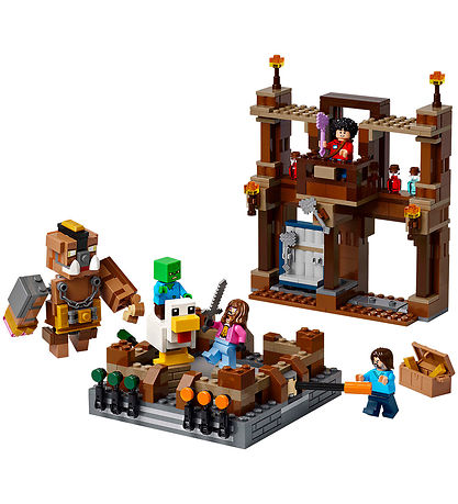 LEGO® Minecraft - Skovpalæets Kampring 21272 - 491 Dele