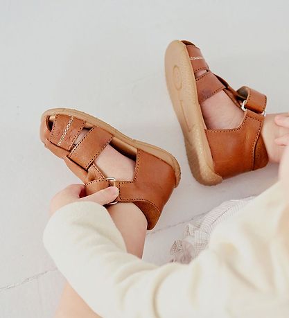 Angulus Sandaler - Cognac