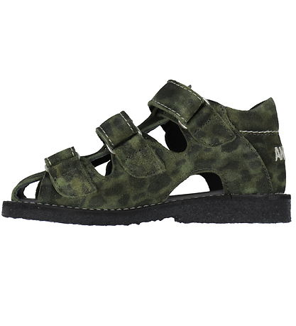 Angulus Sandaler - Marshland Print Suede