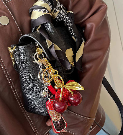 By Stær Nøglering - Cherry - Rød